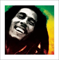 Pyramid Bob Marley Paint Kunstdruk 40x40cm | Yourdecoration.be