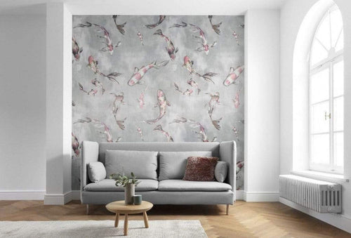 Komar Koi Vlies Fotobehang 300x280cm 6 banen Sfeer | Yourdecoration.be