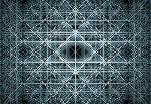 Komar Matrix Vlies Fotobehang 368x248cm | Yourdecoration.be