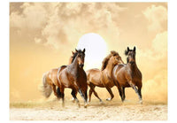 Artgeist Running Paarden Vlies Fotobehang | Yourdecoration.be
