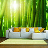 Artgeist Zon en Bamboe Vlies Fotobehang Sfeer | Yourdecoration.be