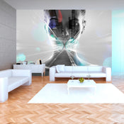 Fotobehang - City Woman - Vliesbehang