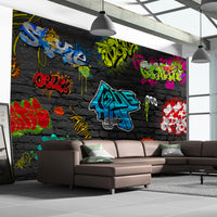 Fotobehang - Graffiti Wall - Vliesbehang