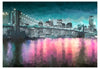 Fotobehang - Painted New York - Vliesbehang