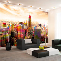 Fotobehang - Colors of New York City Iii - Vliesbehang