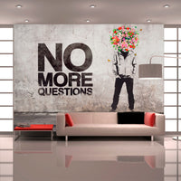Fotobehang - No More Questions - Vliesbehang