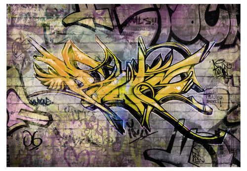 Fotobehang - Stunning Graffiti - Vliesbehang