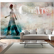 Fotobehang - Create Yourself - Vliesbehang