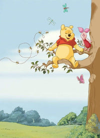 Komar Winnie Pooh Tree Fotobehang 184x254cm 4 delig | Yourdecoration.be