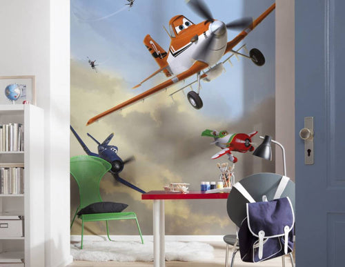 Komar Planes Dusty and Friends Fotobehang 184x254cm | Yourdecoration.be