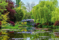 Wizard+Genius Monets Garden in France Vlies Fotobehang 384x260cm 8 banen | Yourdecoration.be