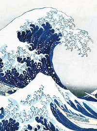 Wizard+Genius Hokusai The Great Wave Vlies Fotobehang 192x260cm 4 banen | Yourdecoration.be