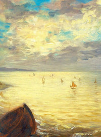 Wizard+Genius Delacroix The Sea Vlies Fotobehang 192x260cm 4 banen | Yourdecoration.be