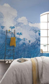 Komar Blue Sky Vlies Fotobehang 200x250cm 2 banen Sfeer | Yourdecoration.be