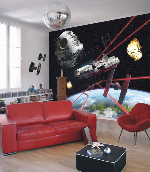 Komar Star Wars Millennium Falcon Fotobehang 368x254cm | Yourdecoration.be