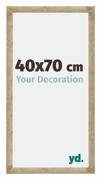 Catania MDF Fotokader 40x70cm Goud Maat | Yourdecoration.be