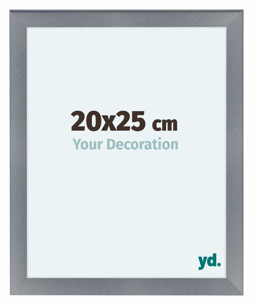 Como MDF Fotokader 20x25cm Aluminium Geborsteld Voorzijde Maat | Yourdecoration.be
