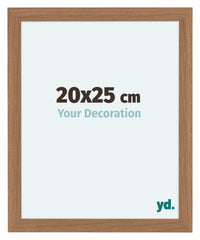 Como MDF Fotokader 20x25cm Notenhout Licht Voorzijde Maat | Yourdecoration.be