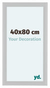 Como MDF Fotokader 40x80cm Wit Hoogglans Voorzijde Maat | Yourdecoration.be
