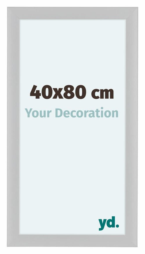Como MDF Fotokader 40x80cm Wit Hoogglans Voorzijde Maat | Yourdecoration.be
