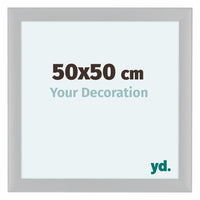 Como MDF Fotokader 50x50cm Wit Hoogglans Voorzijde Maat | Yourdecoration.be