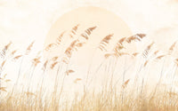 Komar Dune Grass Vlies Fotobehang 400x250cm 8 banen | Yourdecoration.be