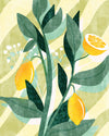 Komar Lemon Fresh Vlies Fotobehang 200x250cm 4 banen | Yourdecoration.be