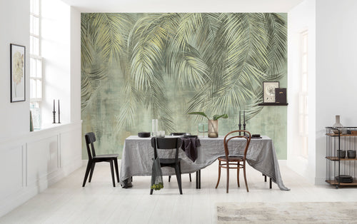 Komar Palm Fronds Vlies Fotobehang 350x250cm 7 banen Sfeer | Yourdecoration.be