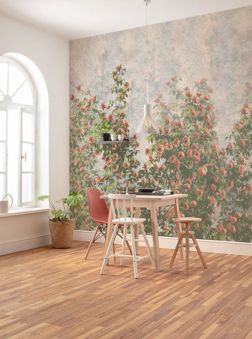 Komar Wall Roses Vlies Fotobehang 300x250cm 6 banen Sfeer | Yourdecoration.be