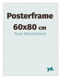 Posterkader 60x80cm Wit Hoogglans Kunststof Paris Maat | Yourdecoration.be