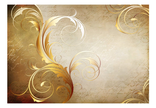 Fotobehang - Gold Leaf - Vliesbehang
