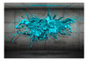 Fotobehang - Blue Ink Blot - Vliesbehang