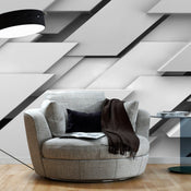 Fotobehang - The Edge of Gray - Vliesbehang
