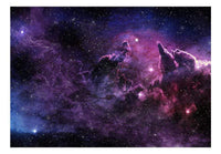 Artgeist Purple Nebula Vlies Fotobehang | Yourdecoration.be