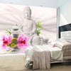 Artgeist Buddha and Orchids Vlies Fotobehang Sfeer | Yourdecoration.be