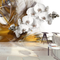 Fotobehang - Orchid on Fire - Vliesbehang