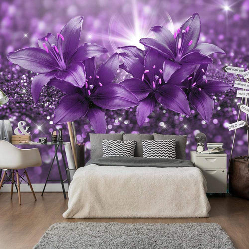 Artgeist Masterpiece of Purple Vlies Fotobehang Sfeer | Yourdecoration.be