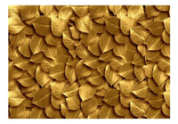 Artgeist Golden Leaves Vlies Fotobehang | Yourdecoration.be