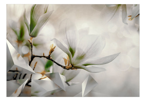 Fotobehang - Subtle Magnolias Second Variant - Vliesbehang