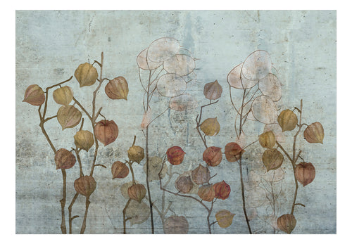 Fotobehang - Painted Lunaria - Vliesbehang