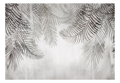 Fotobehang - Night Palm Trees - Vliesbehang