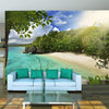 Artgeist Sunny Beach Vlies Fotobehang Sfeer | Yourdecoration.be