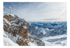 Fotobehang - Alps Zugspitze - Vliesbehang