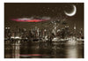 Fotobehang - Starry Night Over Ny - Vliesbehang