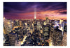 Fotobehang - Evening in New York City - Vliesbehang