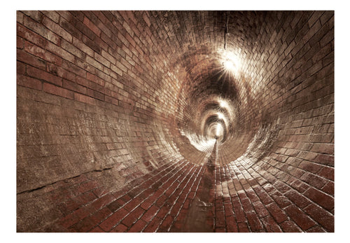 Fotobehang - Underground Corridor - Vliesbehang