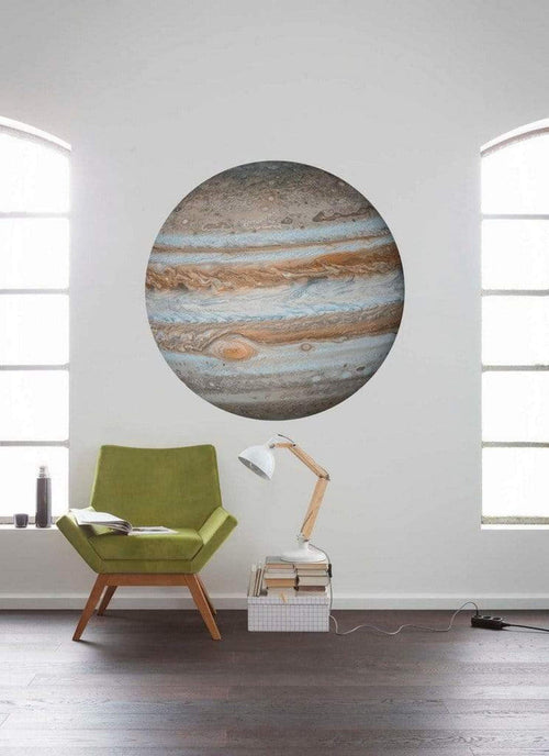 Komar Jupiter Fotobehang 125x125cm Rond Sfeer | Yourdecoration.be