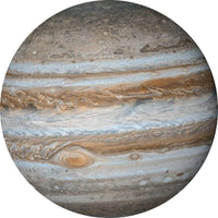 Komar Jupiter Fotobehang 125x125cm Rond | Yourdecoration.be