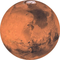 Komar Mars Fotobehang 125x125cm Rond | Yourdecoration.be