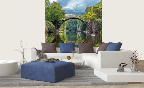 Dimex Arch Bridge Fotobehang 225x250cm 3 banen Sfeer | Yourdecoration.nl